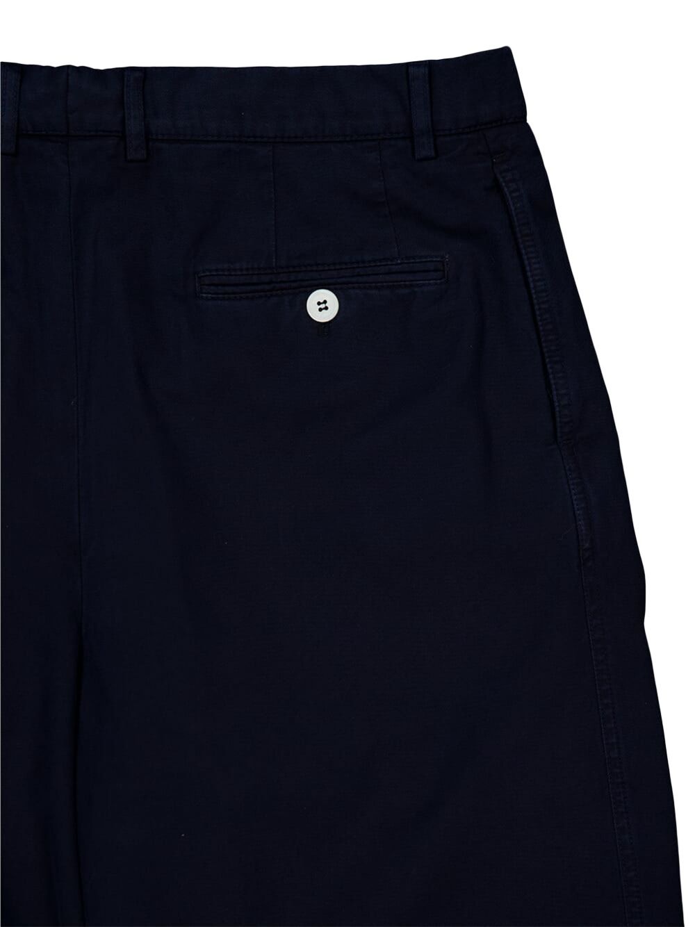 pleated cotton shorts - 3