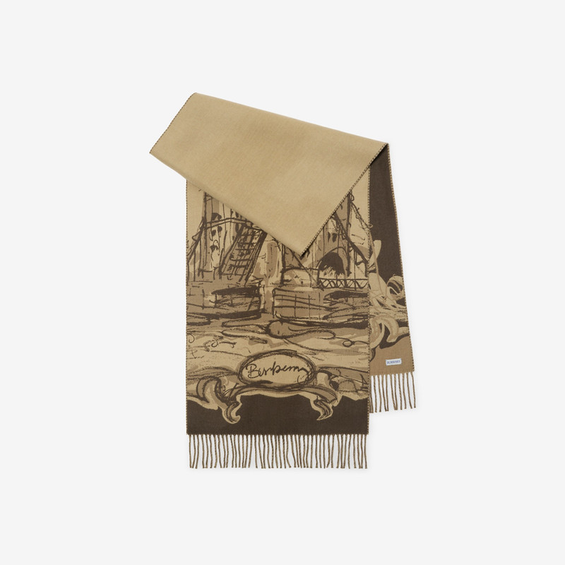 Tower Bridge Cashmere Scarf 1