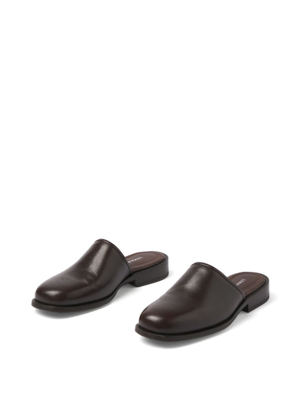 square toe 35mm mules - 4