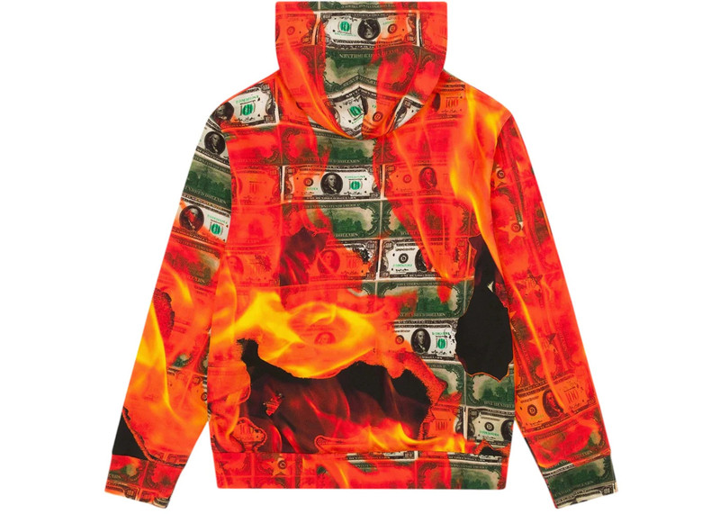 DENIM TEARS Denim Tears Burn It Hoodie Multicolor outlook