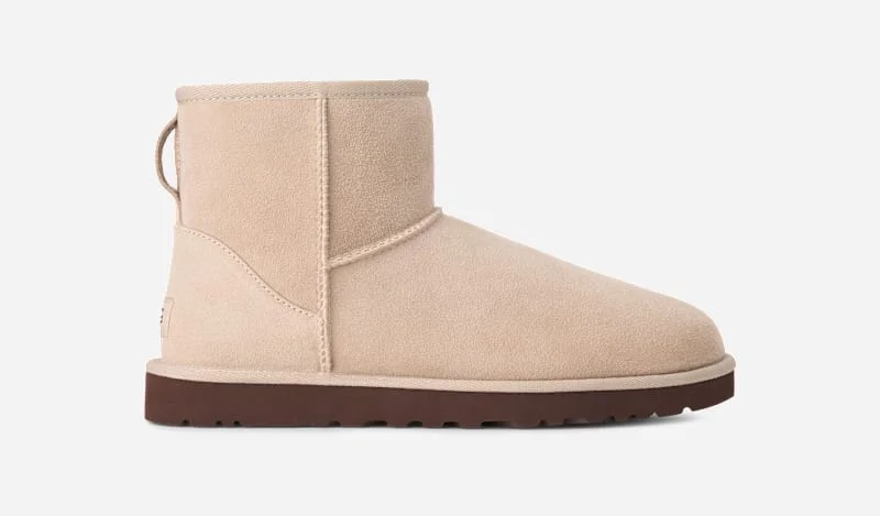 ® Men's Classic Mini Sheepskin Classic Boots in Moonlight - 1