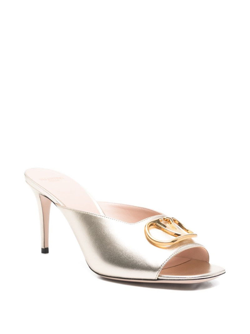 Valentino V-logo heeled sandals outlook