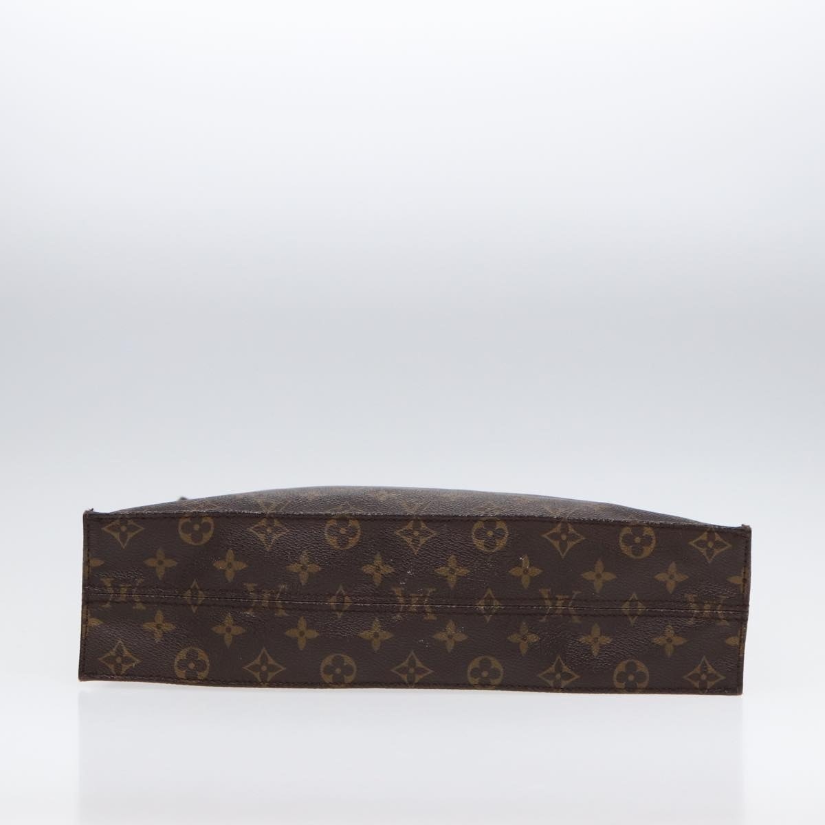 LOUIS VUITTON Monogram Sac Plat Hand Bag M51140 - 5