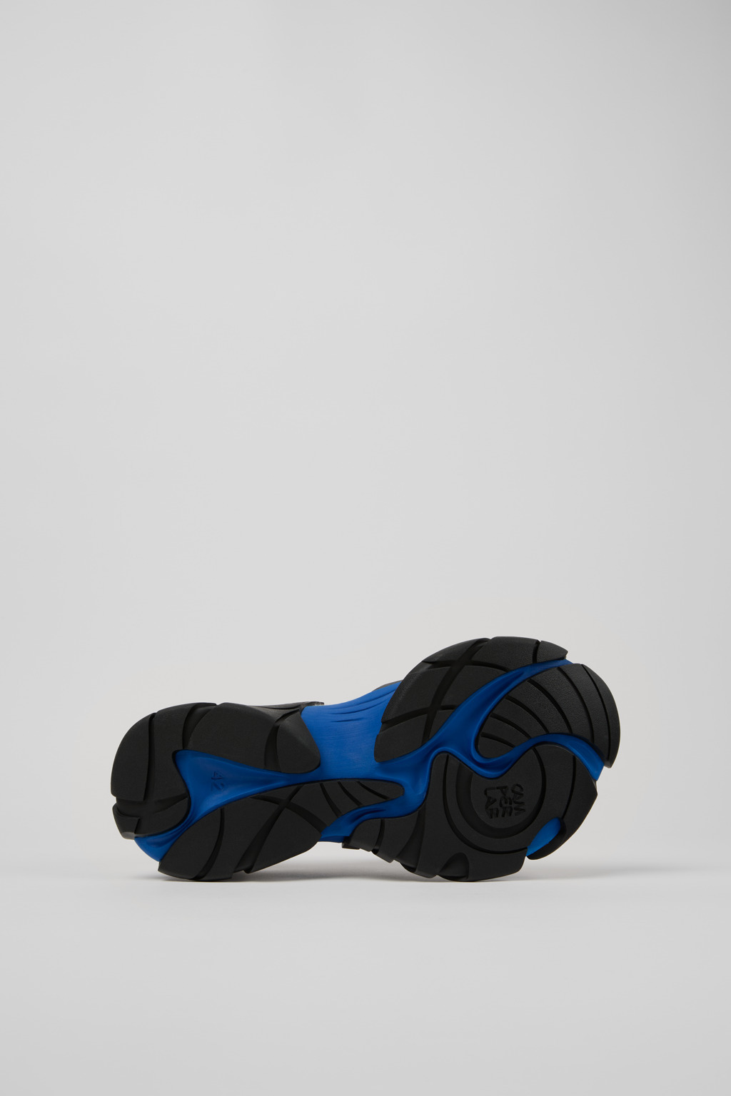 Blue-Black Textile Sneakers - 5