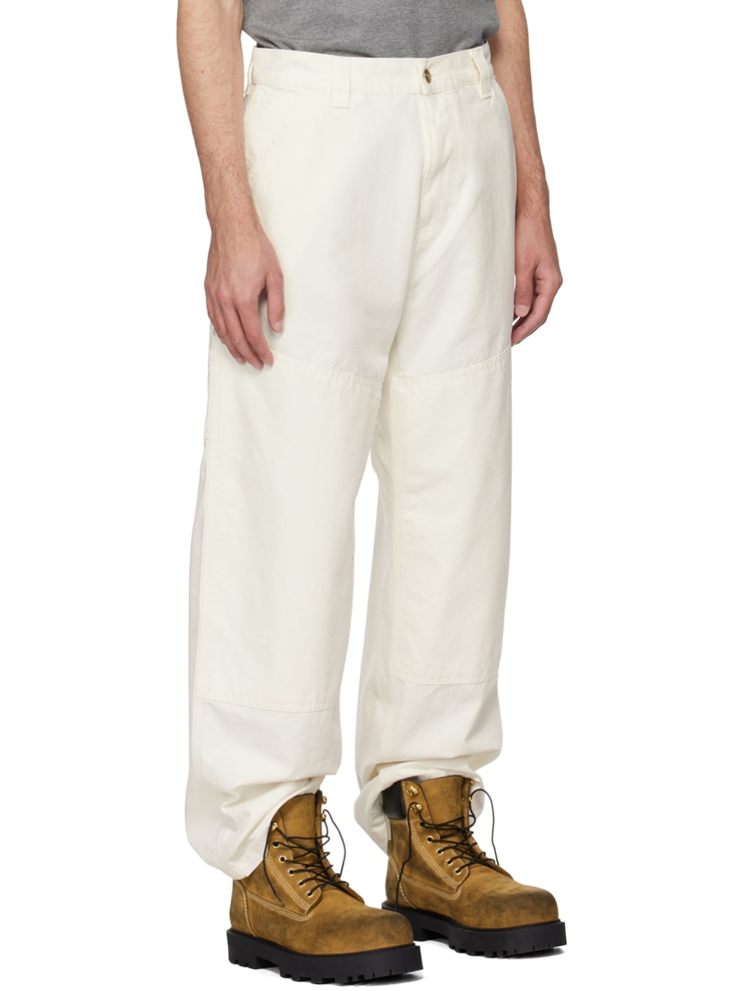 Off-White Wide Panel Trousers - 2