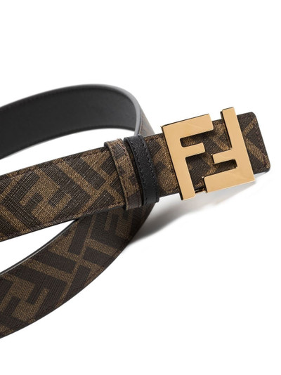 FENDI FF-logo plaque belt outlook