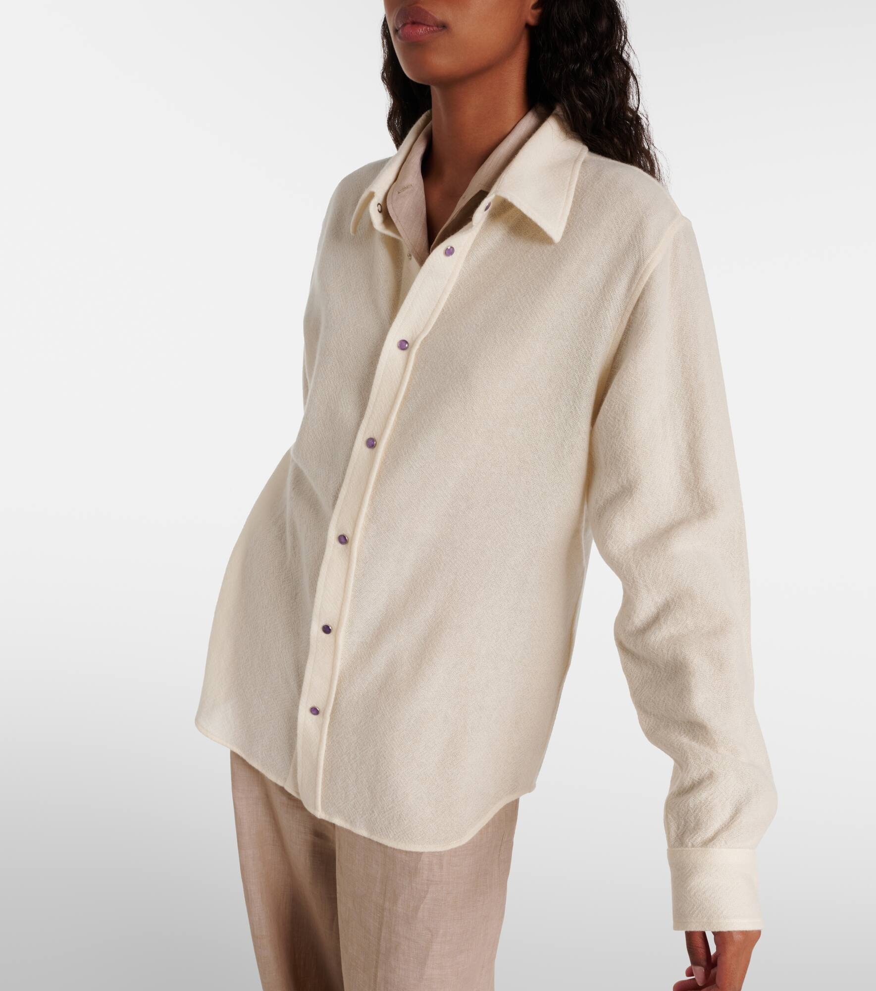 Cashmere shirt - 6