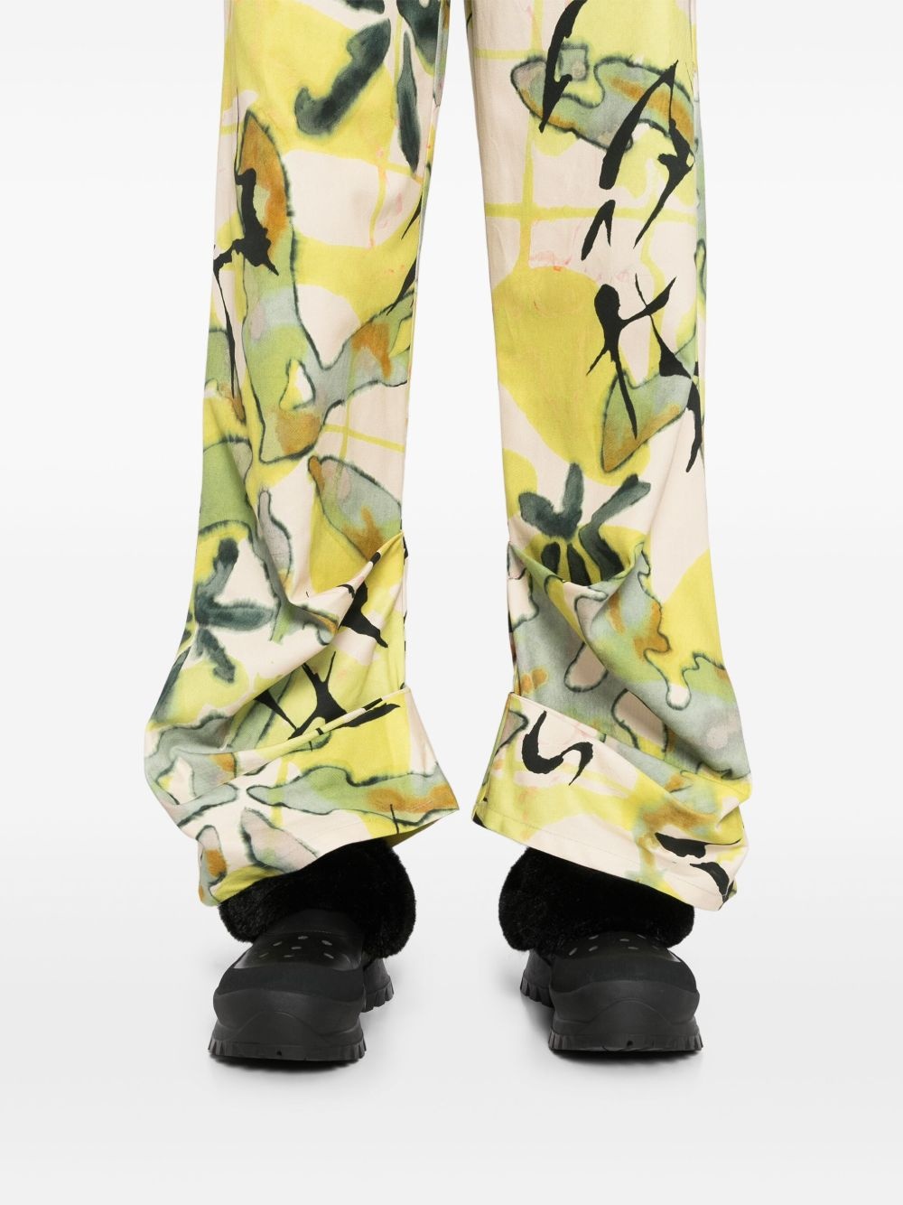 Dante graphic-print trousers - 5