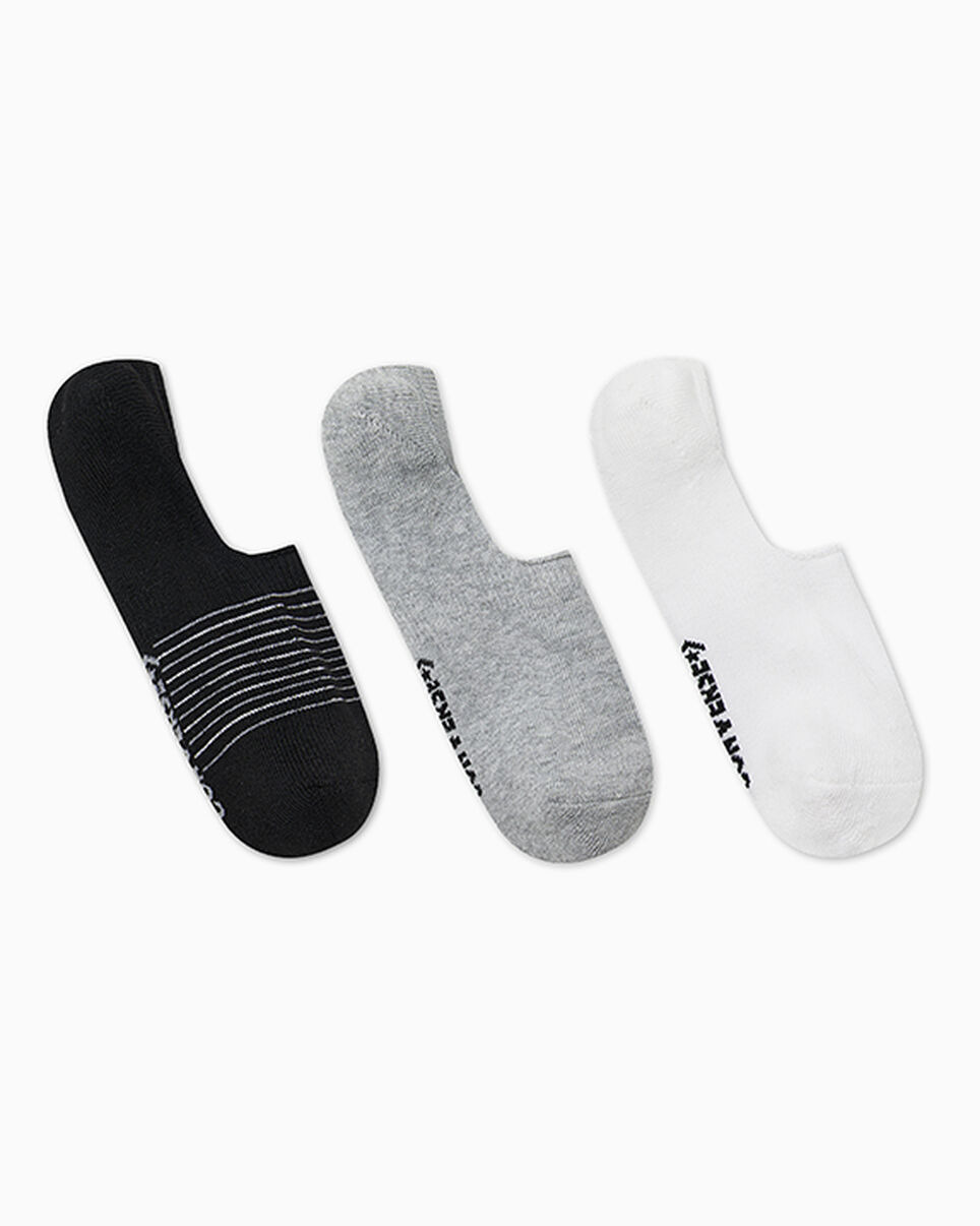 3-Pack Striped Liner Socks - 2