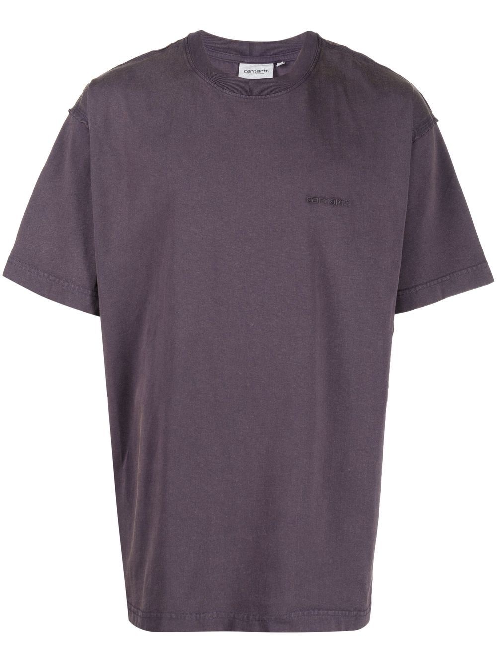 crew neck short-sleeved T-shirt - 1