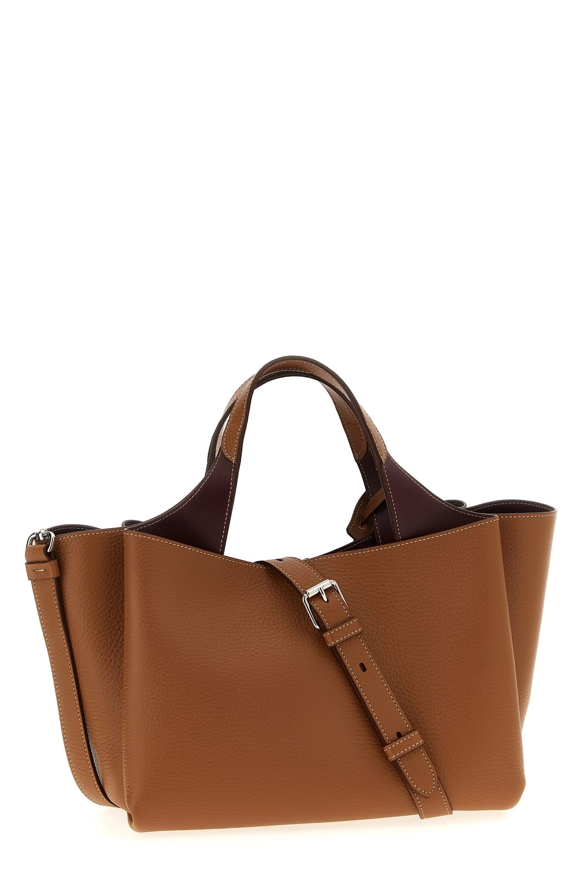Mini leather handbag - 3