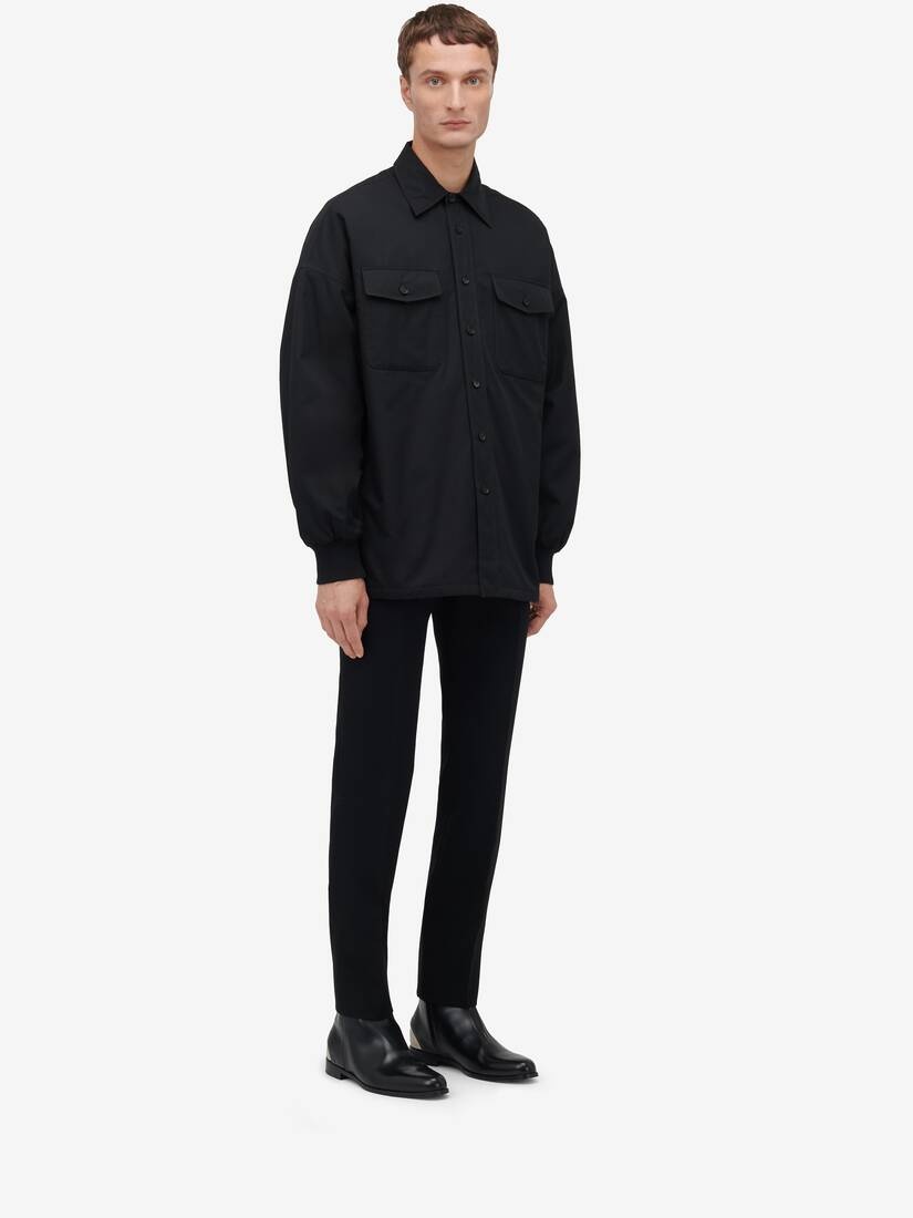 Men's Seal Logo Shirt in Black - 3