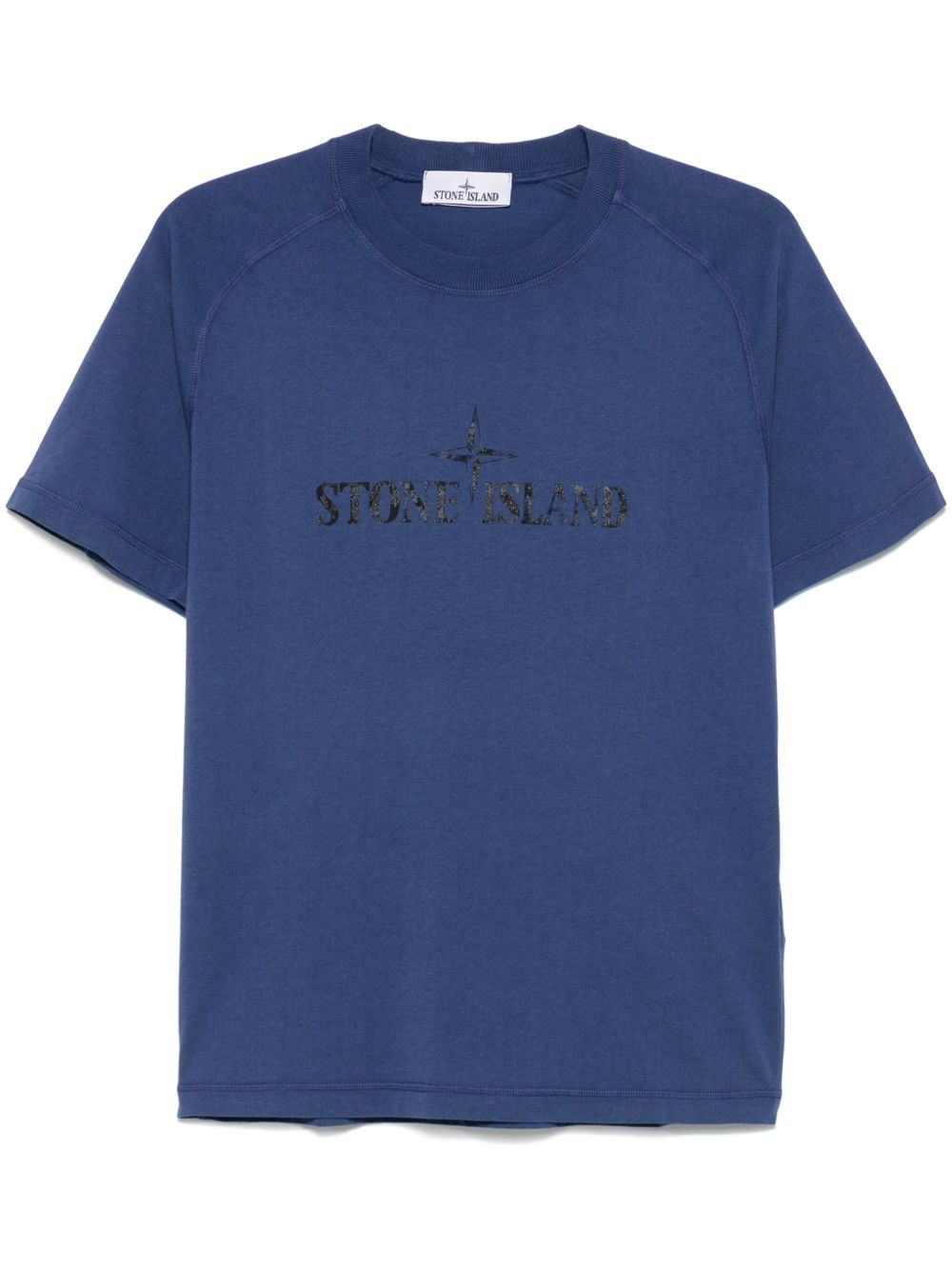 logo-print T-shirt - 1