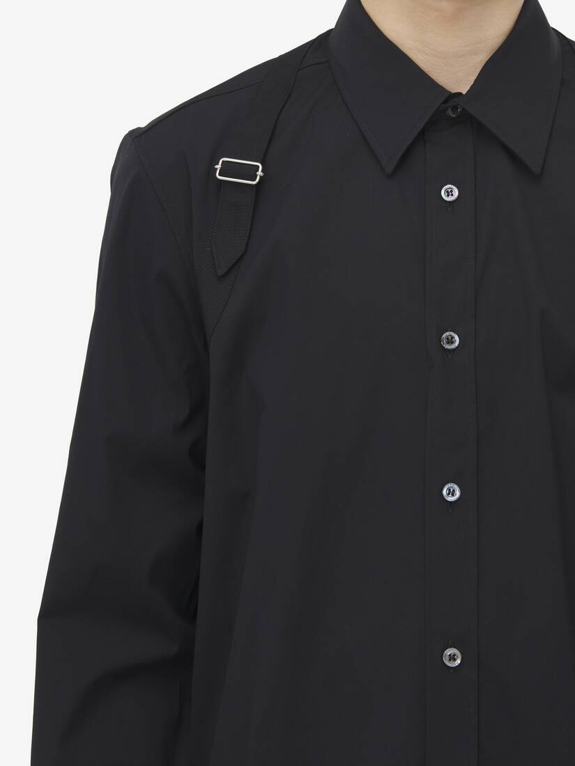 Men's Harness Shirt in Black - 6