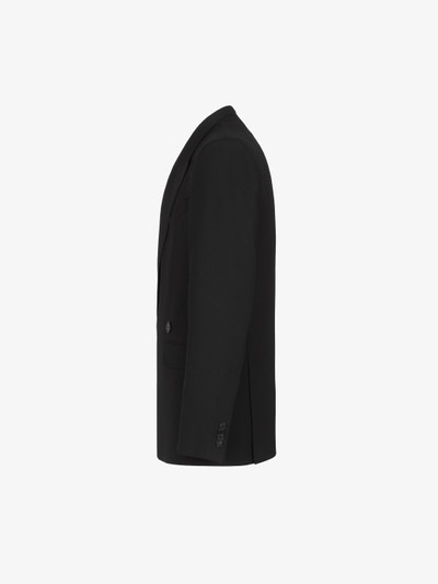 Givenchy Double breasted jacket in wool twill outlook