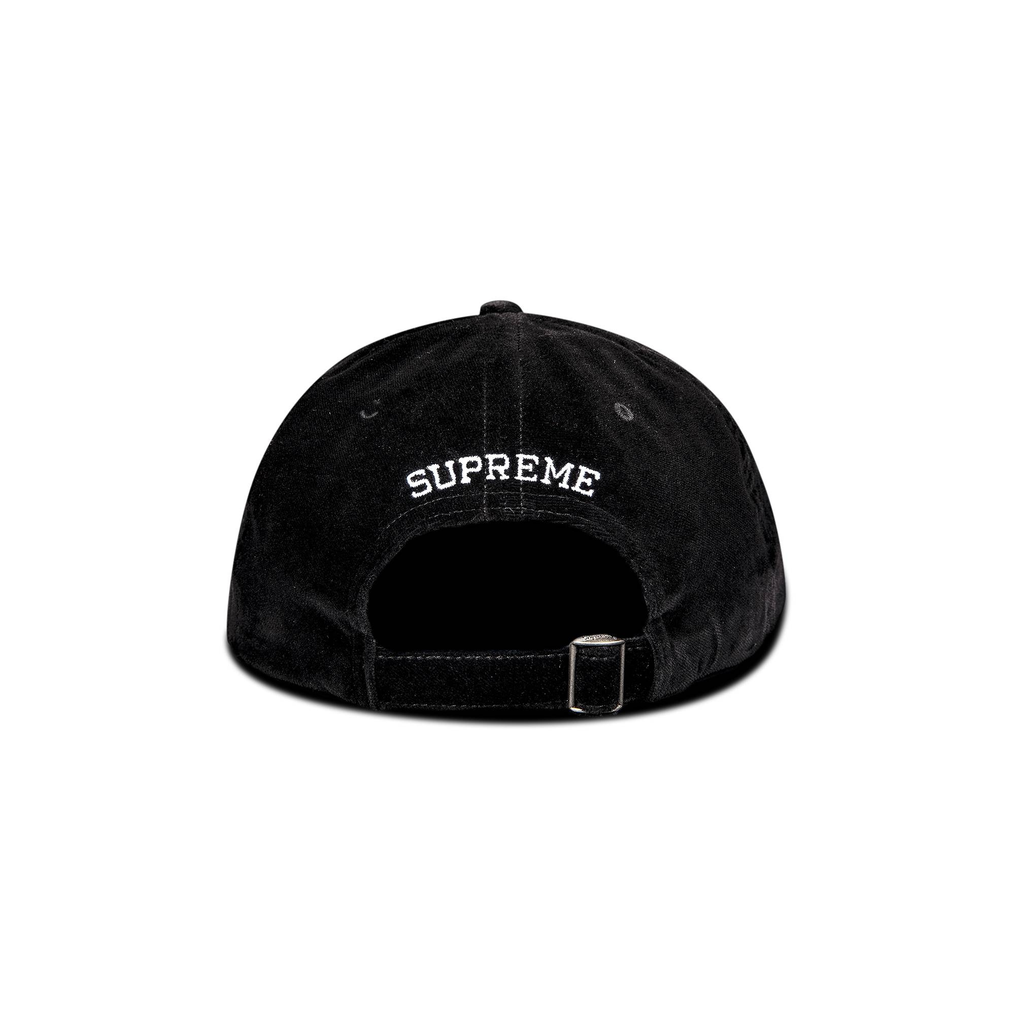 Supreme Velvet 2-Tone 6-Panel 'Black' - 2