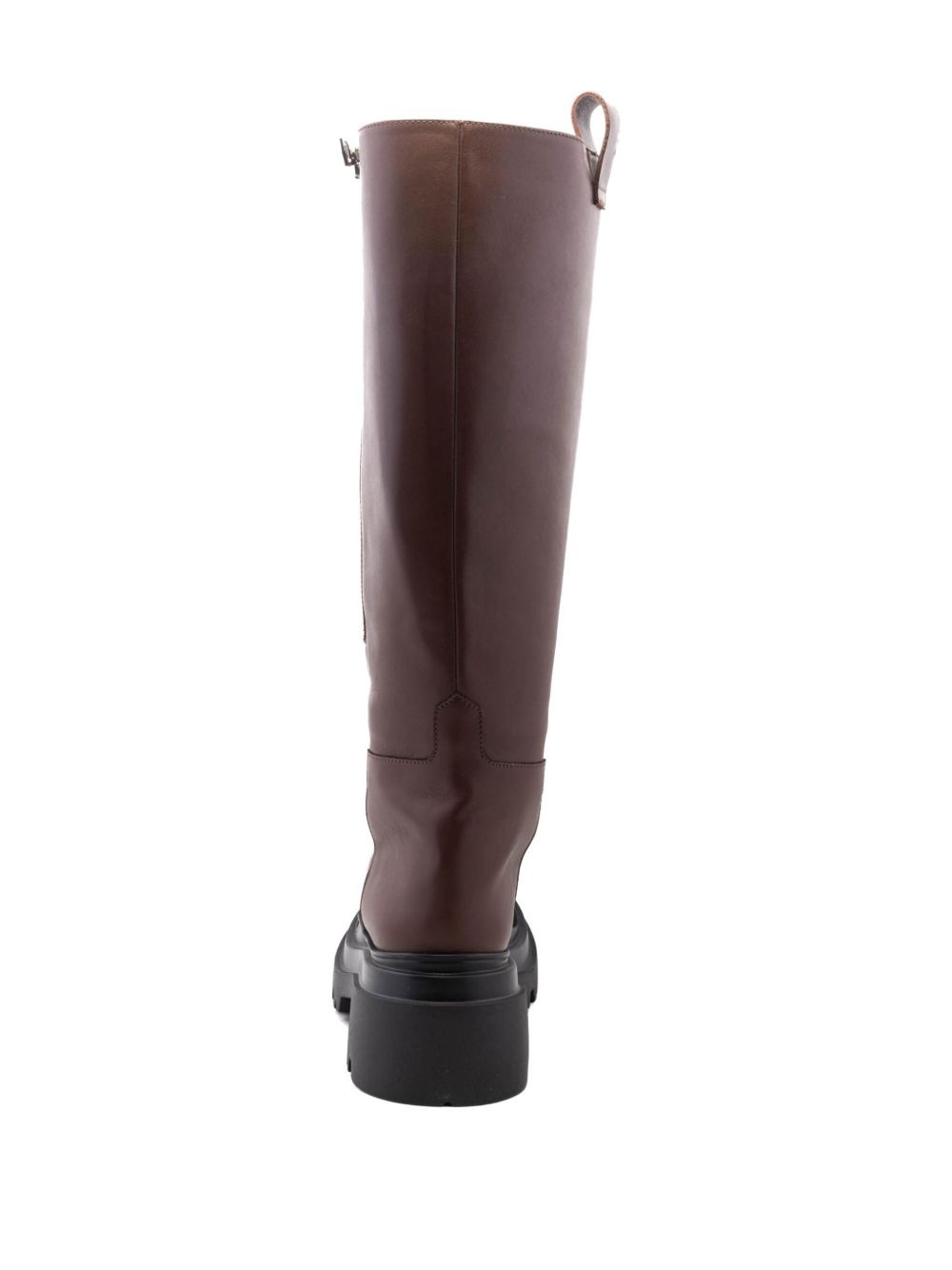 zip-detail platform boots - 3