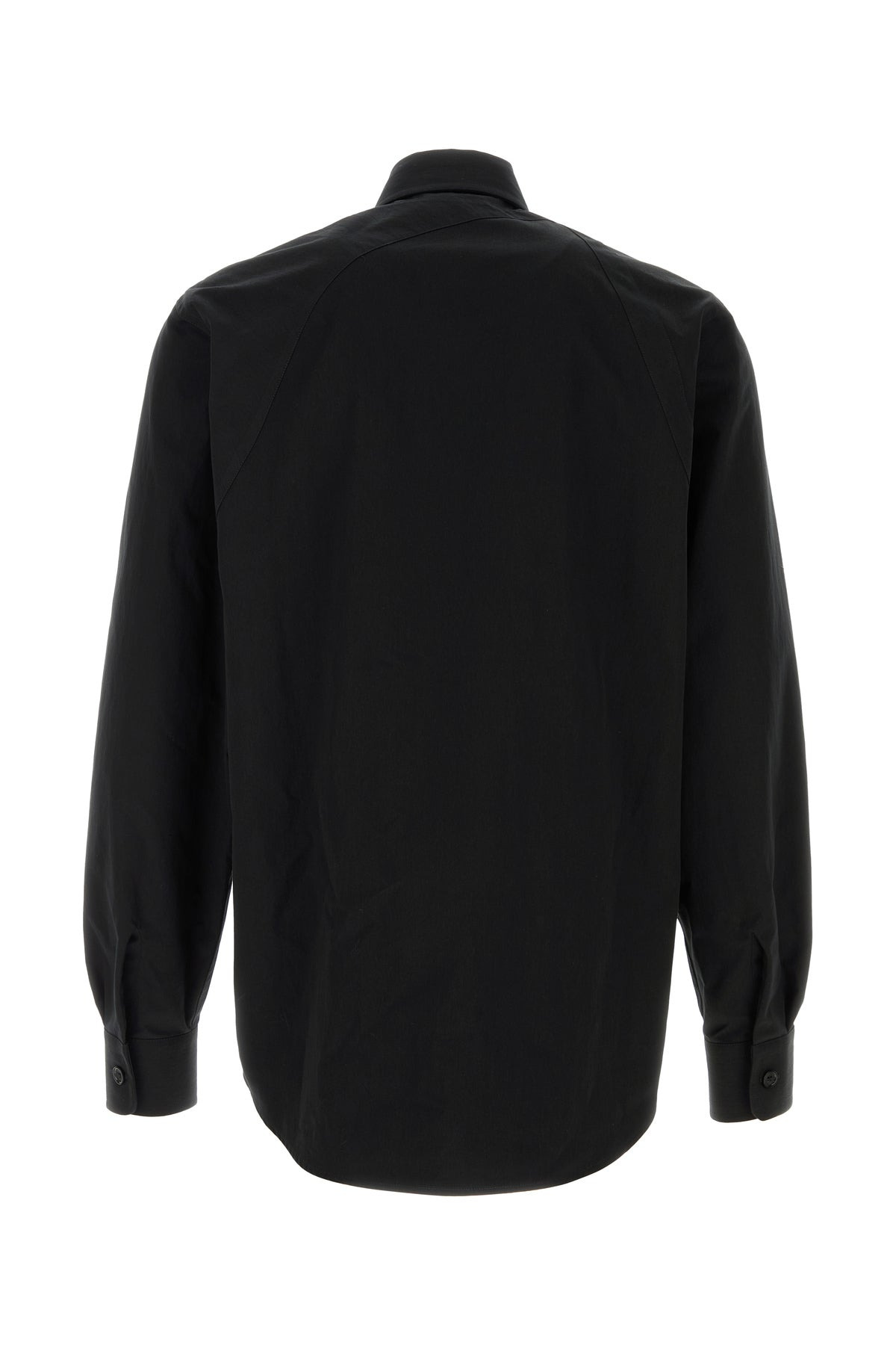Black poplin shirt - 2