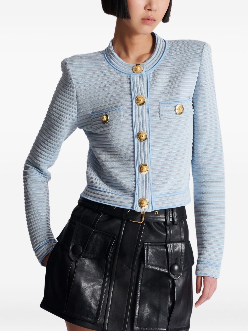 cropped cardigan - 6