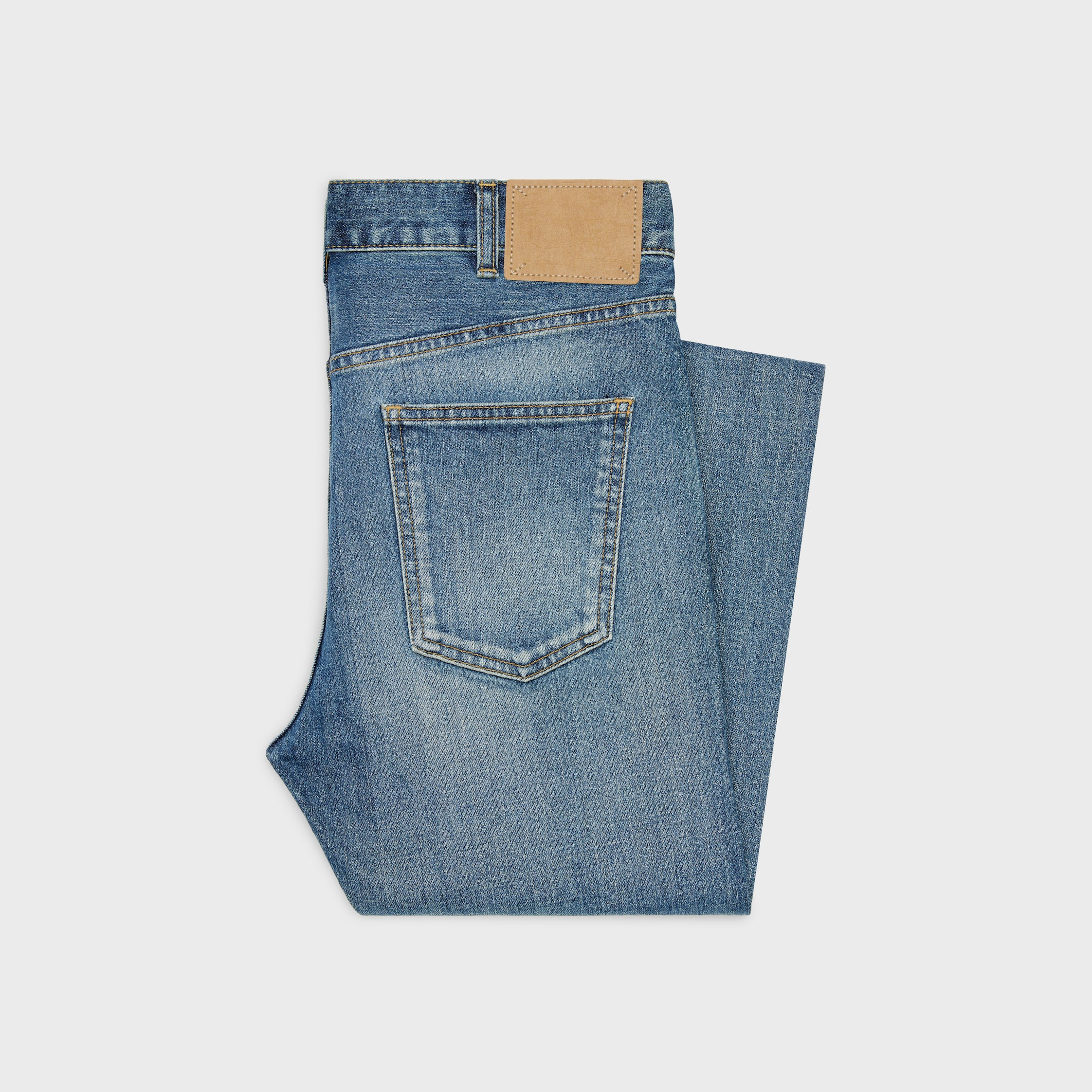 skinny jeans in vintage union wash denim - 2