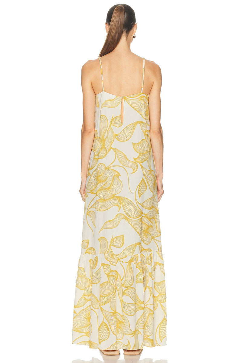 ADRIANA DEGREAS Foliage Maxi Dress outlook