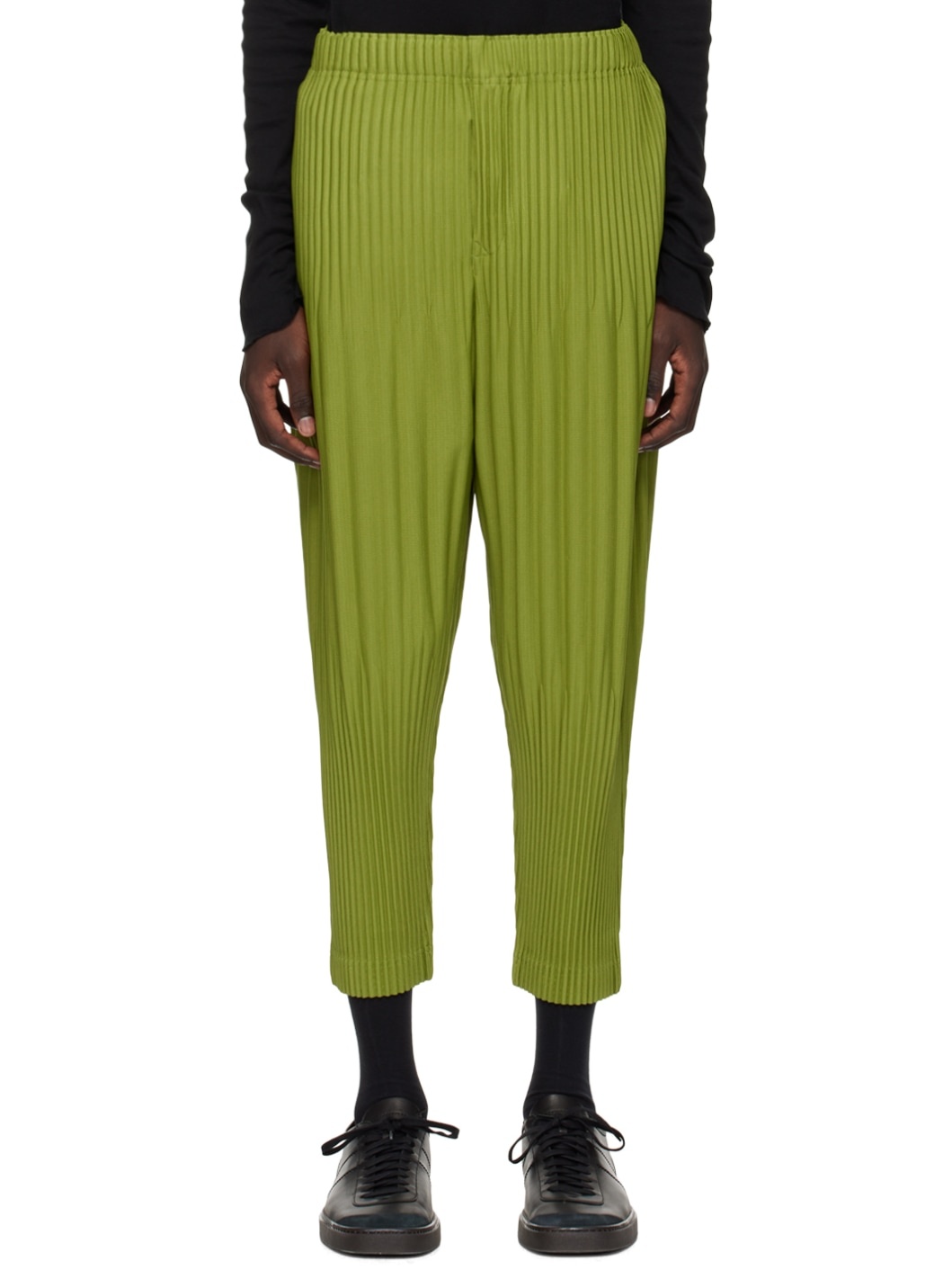Green Monthly Color December Trousers - 1