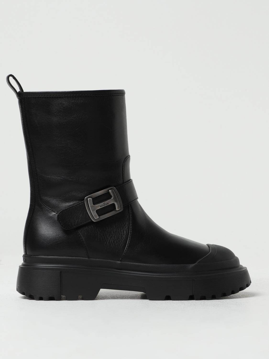 Hogan H619 leather ankle boots - 1