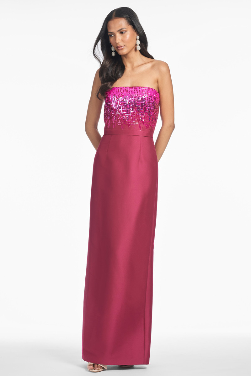 Phaedra Gown - Rhodolite 1