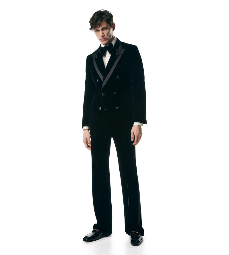 TOM FORD SILK VISCOSE VELVET ATTICUS COCKTAIL JACKET outlook