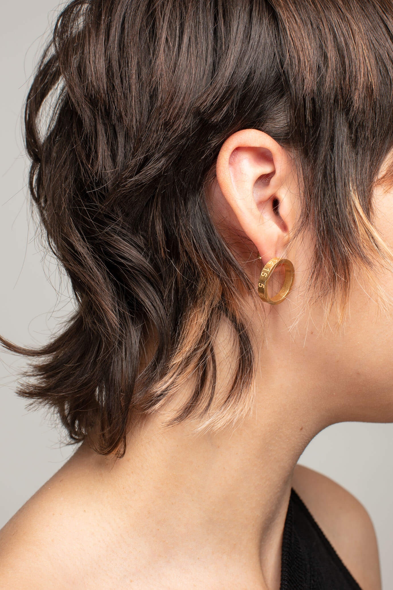 Numbe Earring - 2