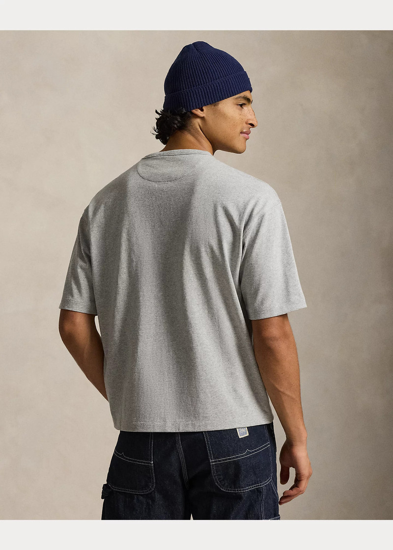 Relaxed Fit Jersey Crewneck T-Shirt 4
