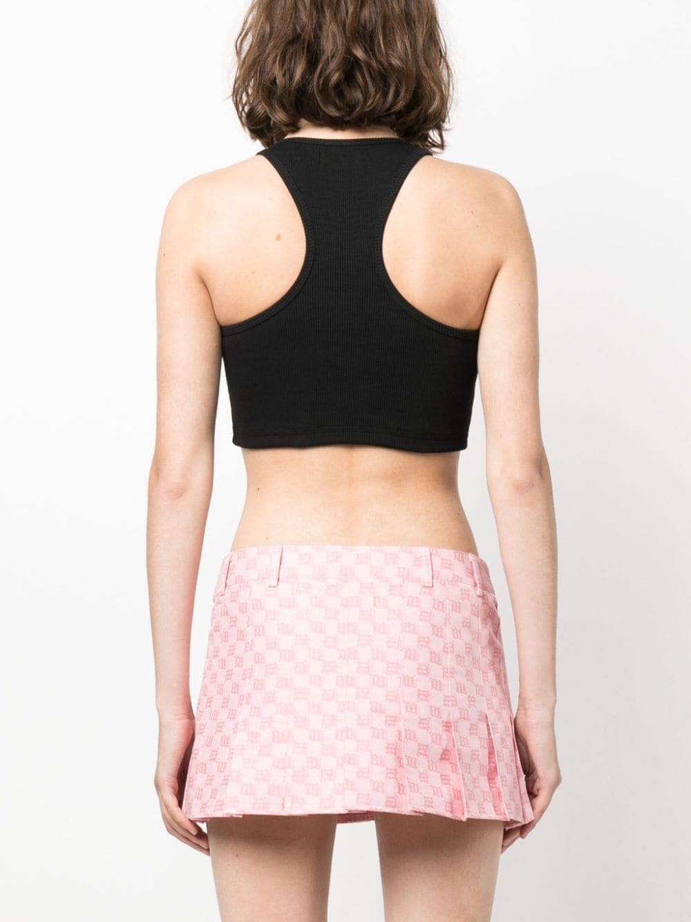 The M logo-embroidered top - 8
