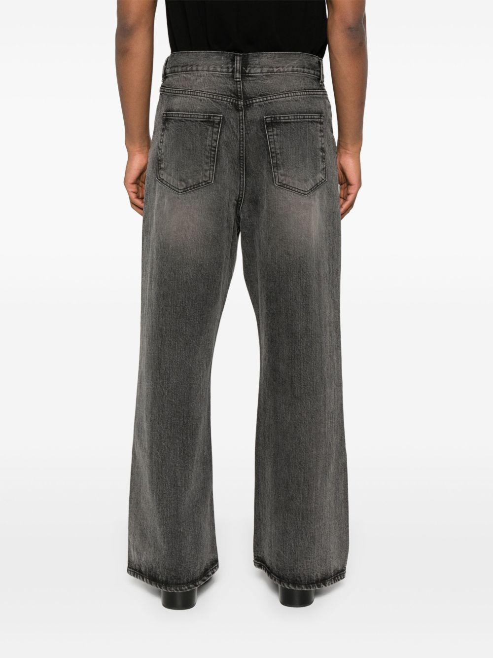 wide-leg jeans - 4