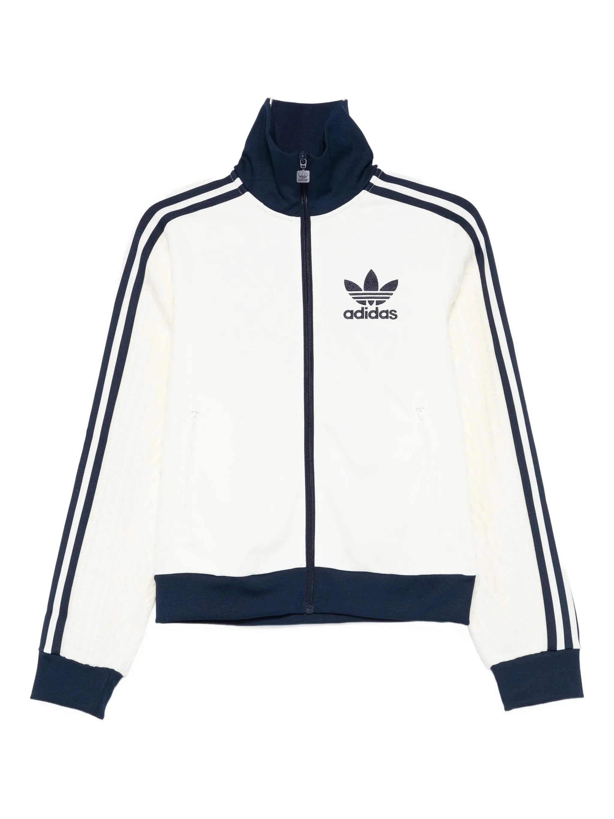 Adidas Three-stripe Zip Sweatshirt - 1
