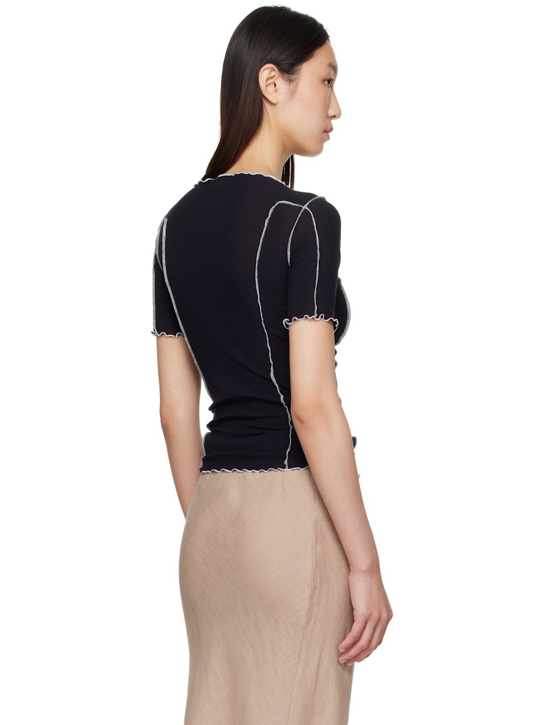 Navy Omato Turtleneck - 3