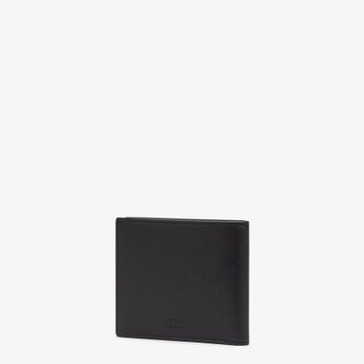 FENDI Black leather bi-fold wallet outlook