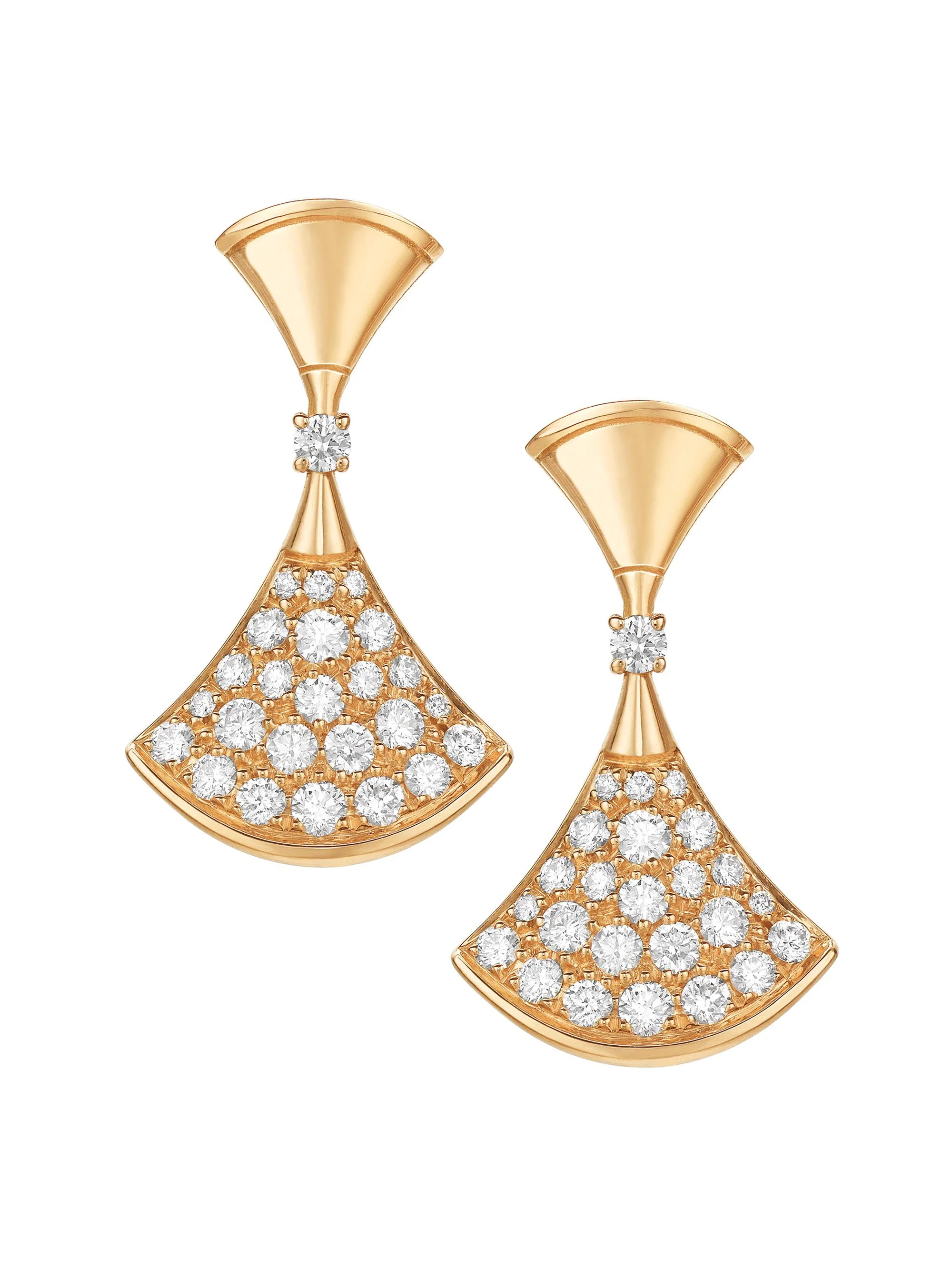 Women's Divas' Dream 18K Yellow Gold & Diamond Drop Earrings - 1