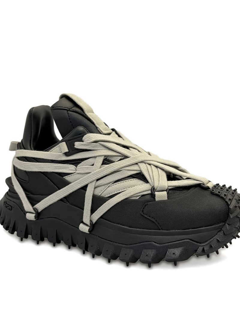 Rick Owens x Moncler Trailgrip Megalace sneakers outlook