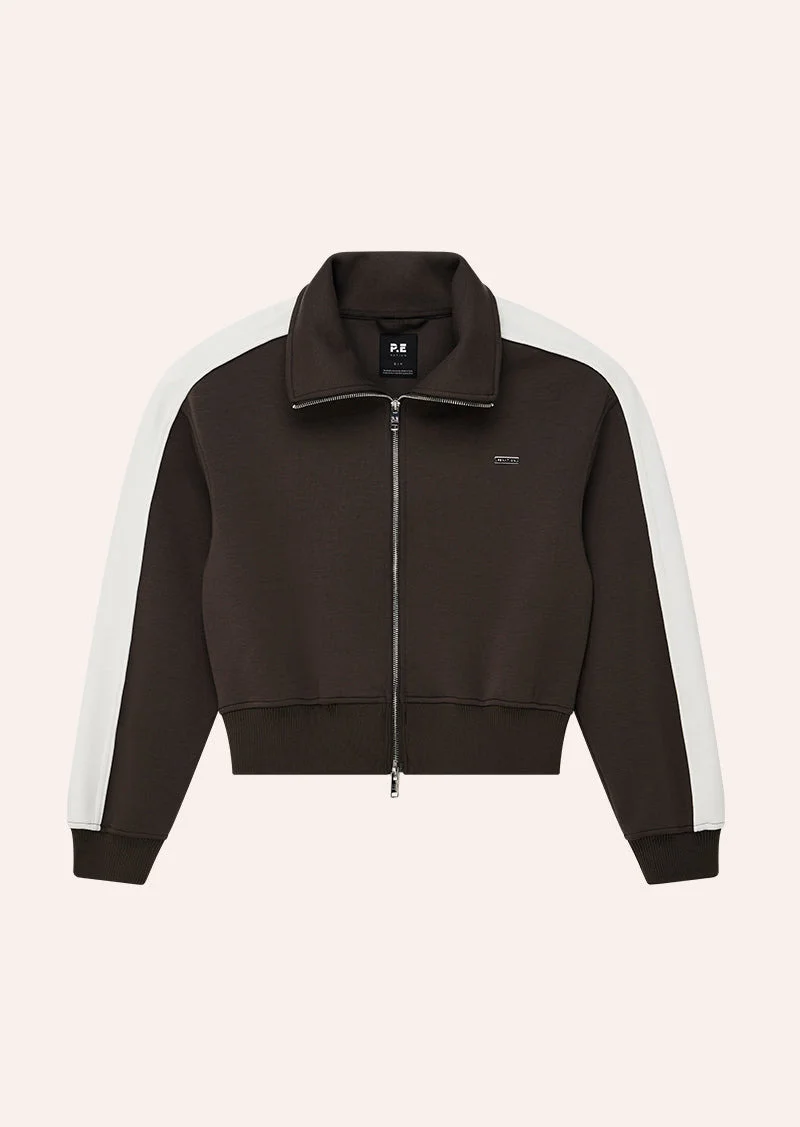 TRIUMPH 2.0 JACKET IN DARK OLIVE & WHISPER WHITE - 1