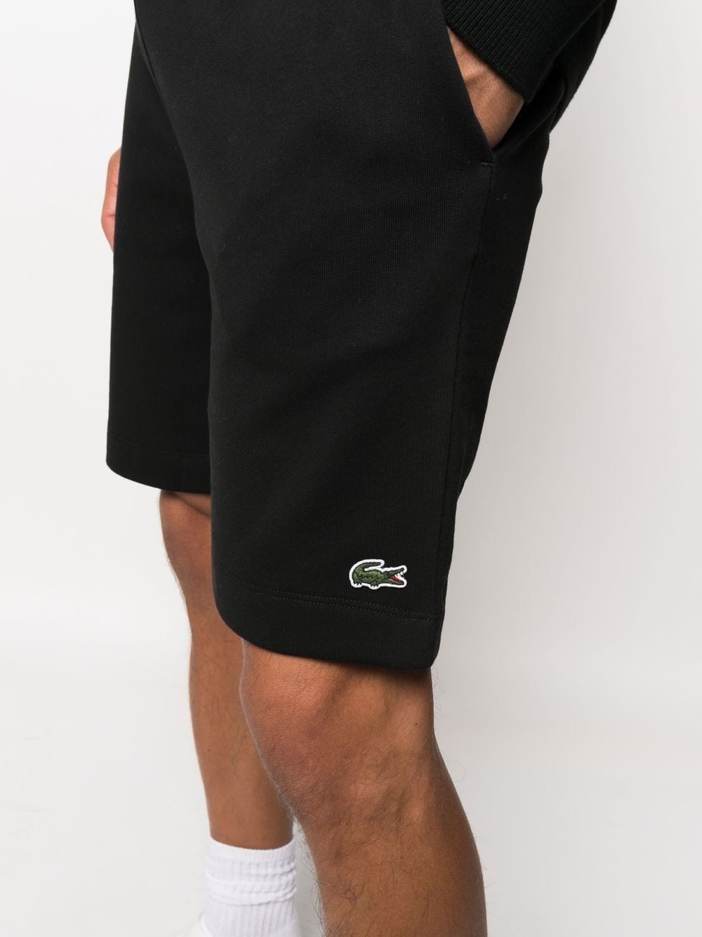 logo-patch track shorts - 5