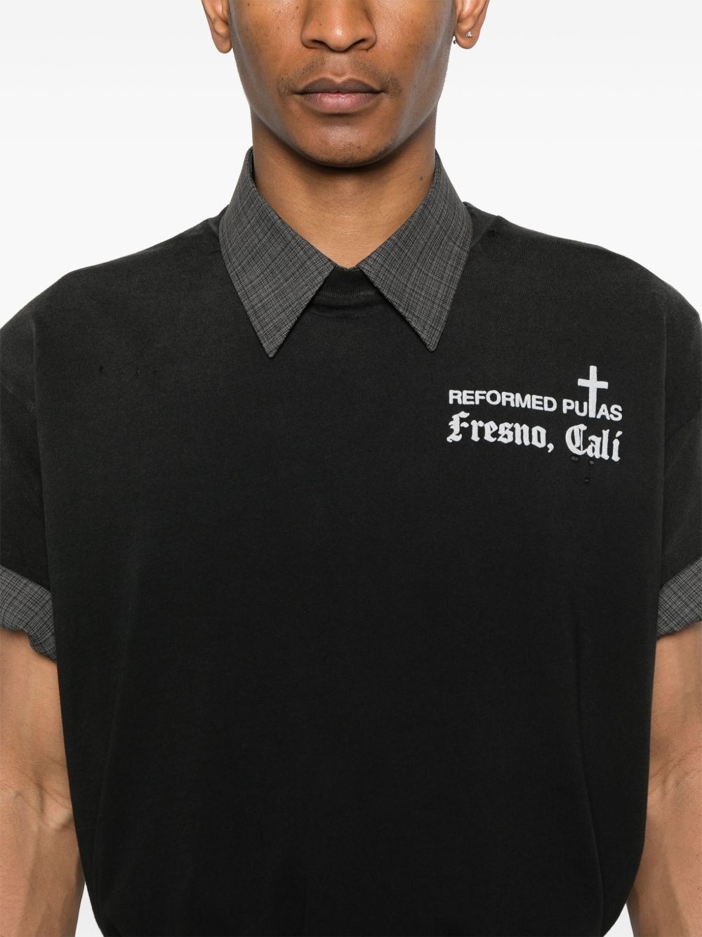 printed T-shirt - 4