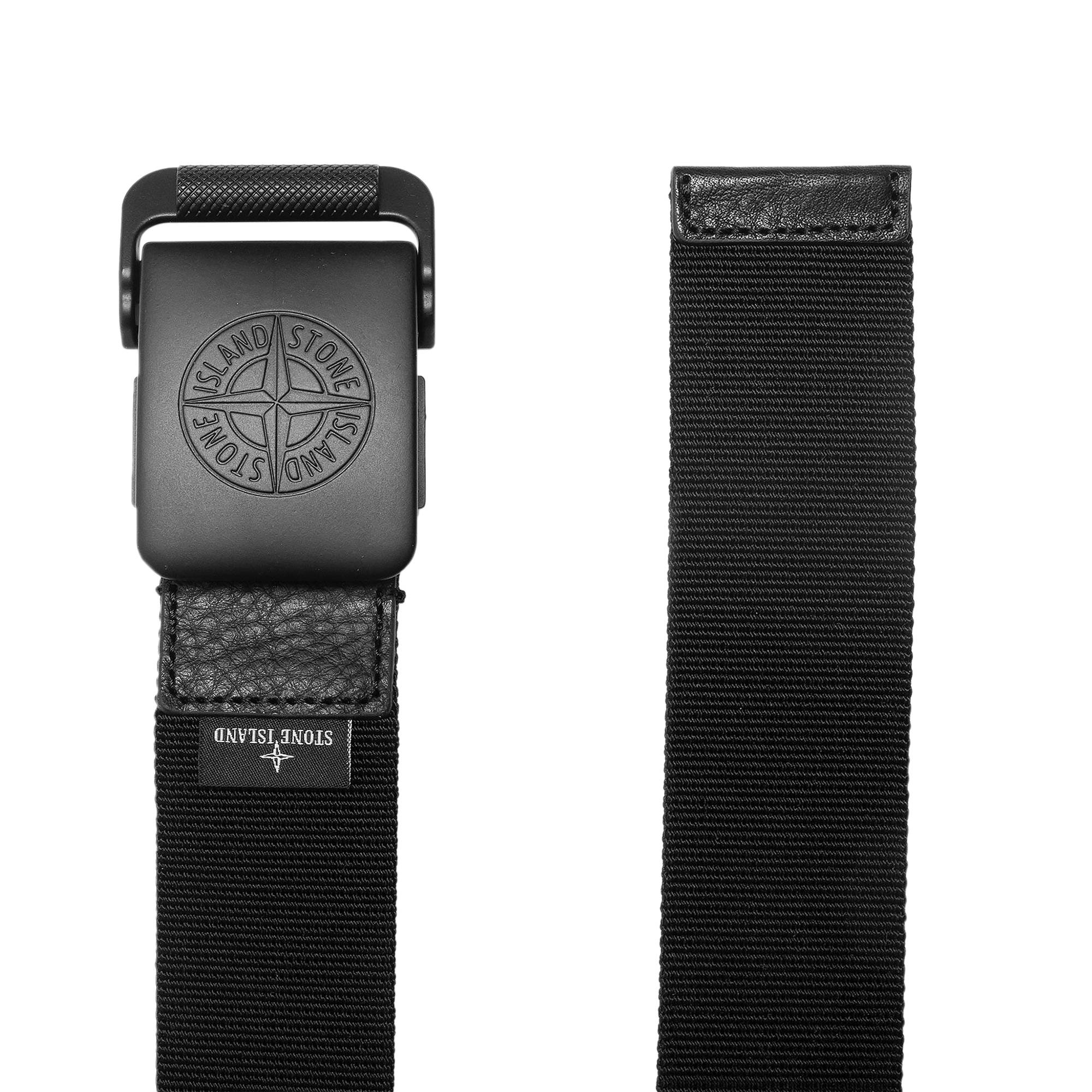 Stone Island Belt 'Black' - 2
