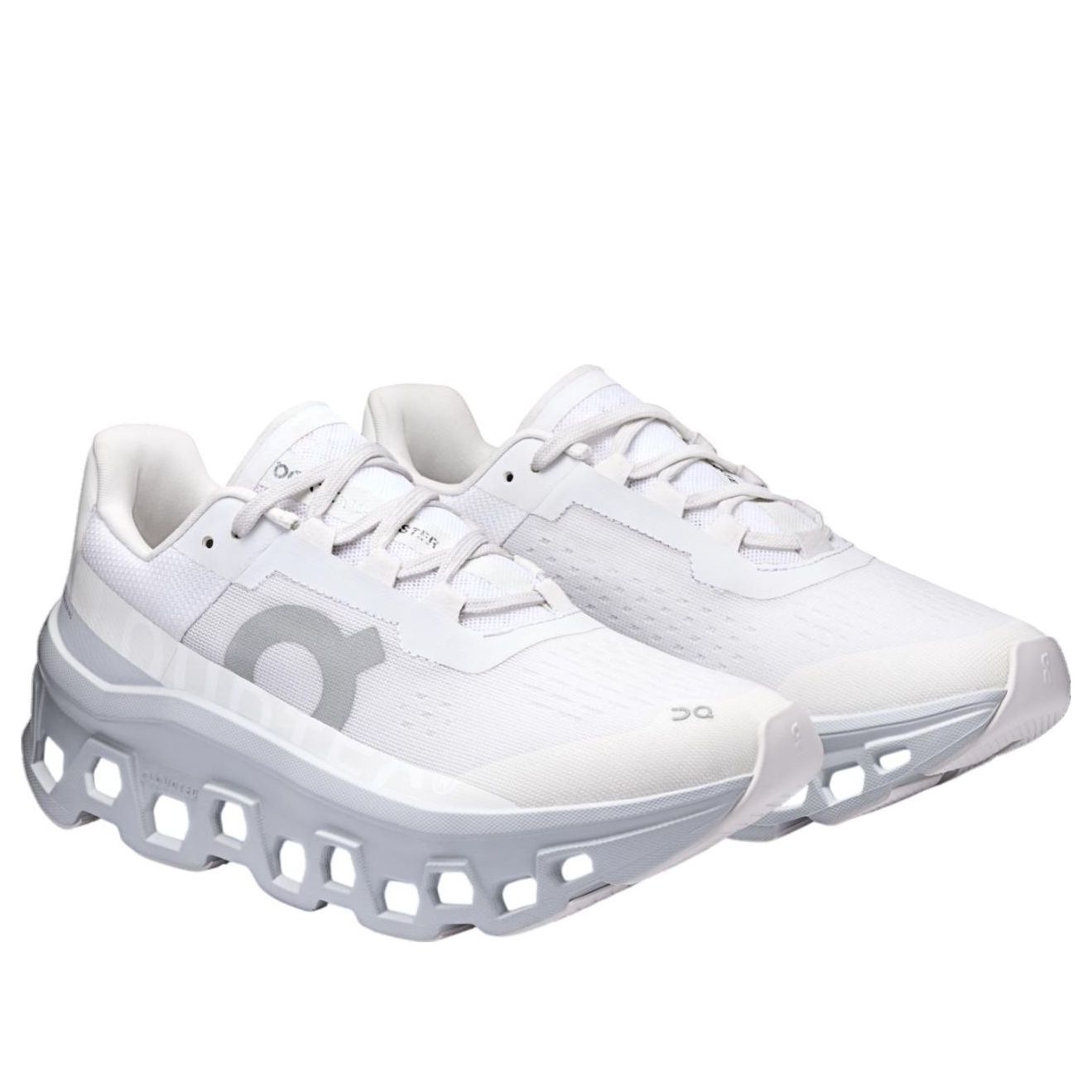 (WMNS) On Running Cloudmonster 'White Glacier Grey' 61.97649 - 3