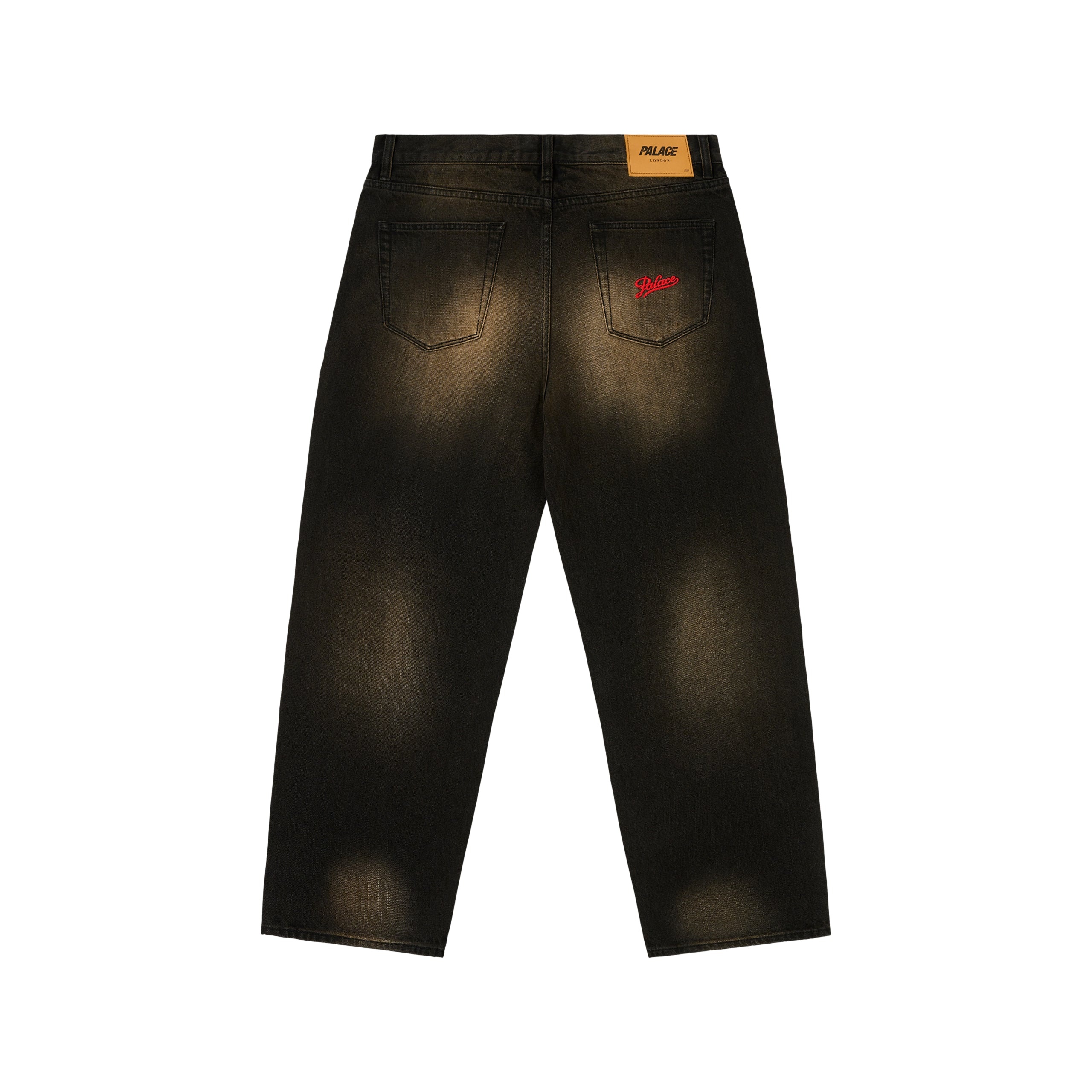 P90 BAGGY JEAN SAND WASH BLACK - 2