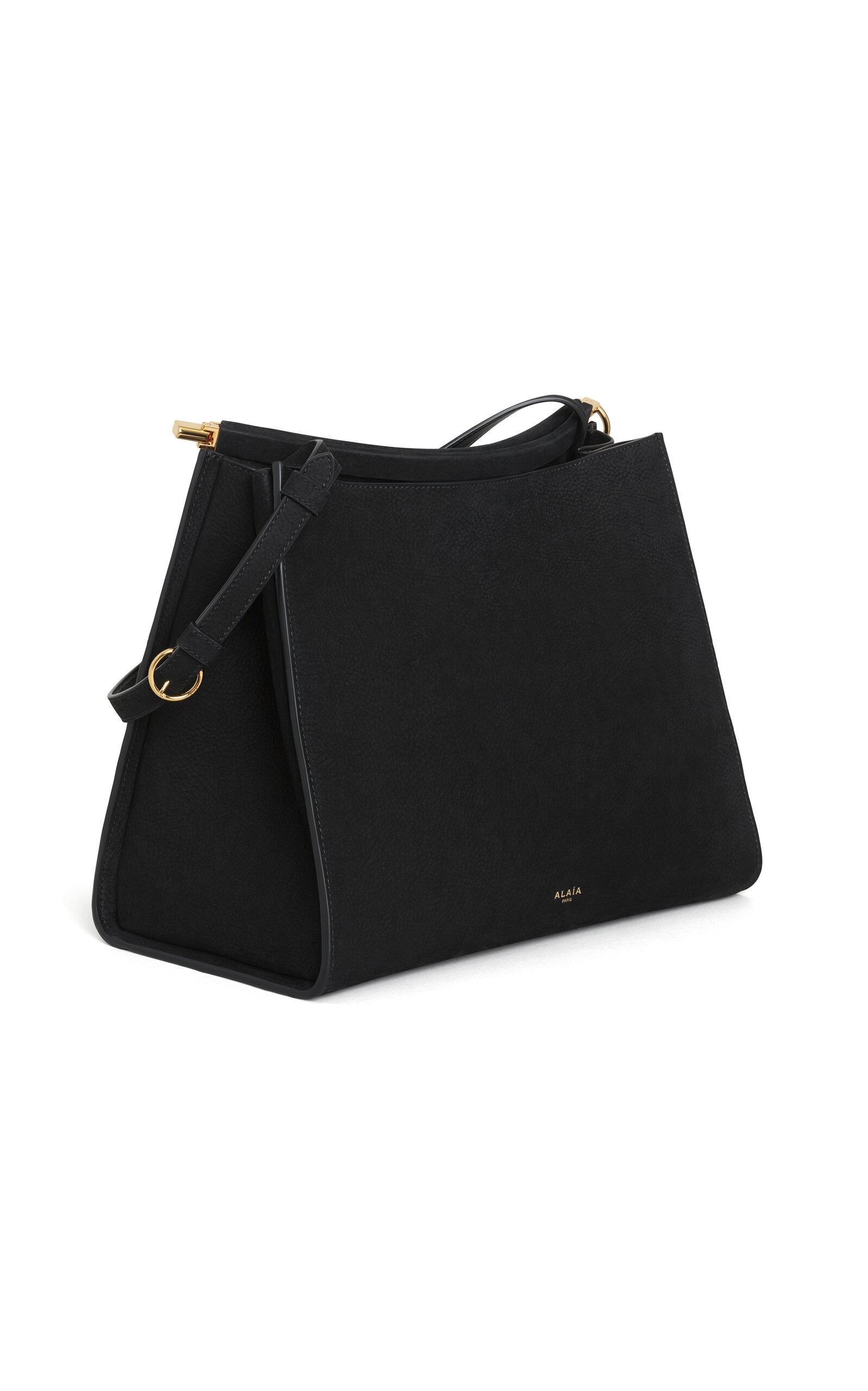 Le Click Medium Nubuck Bag black - 4