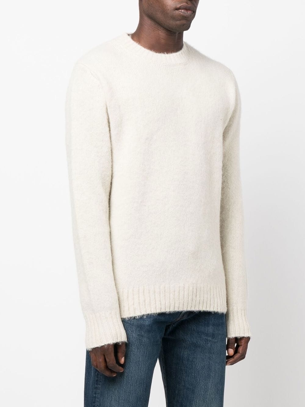 crew neck wool jumper - 3