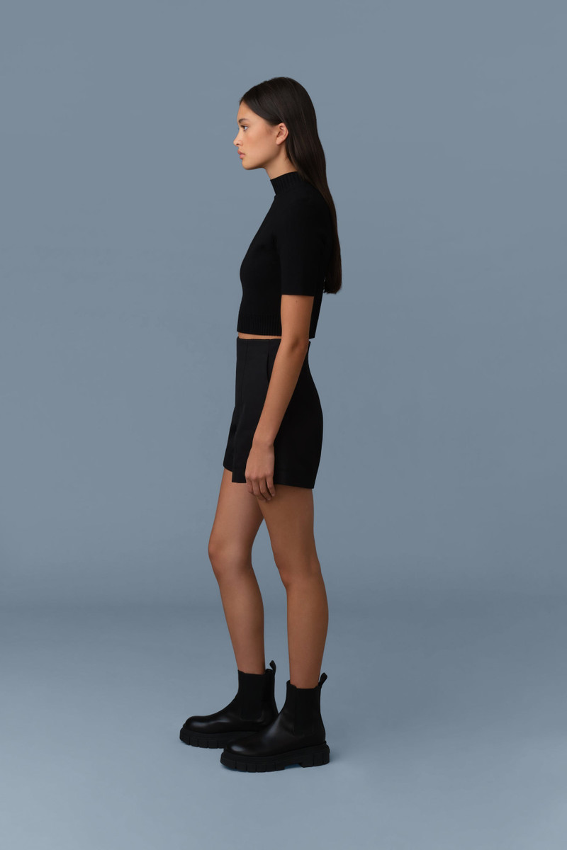 DAVA-CO Panelled Cotton Shorts 3