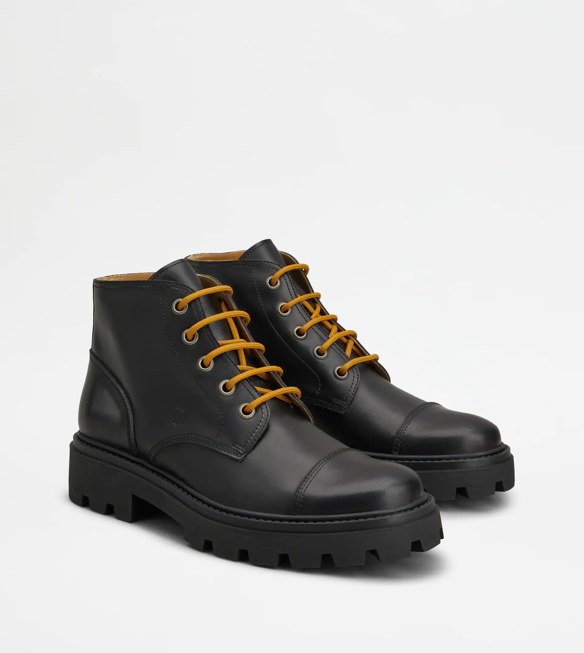 TOD'S ANKLE BOOTS IN LEATHER - BLACK - 3