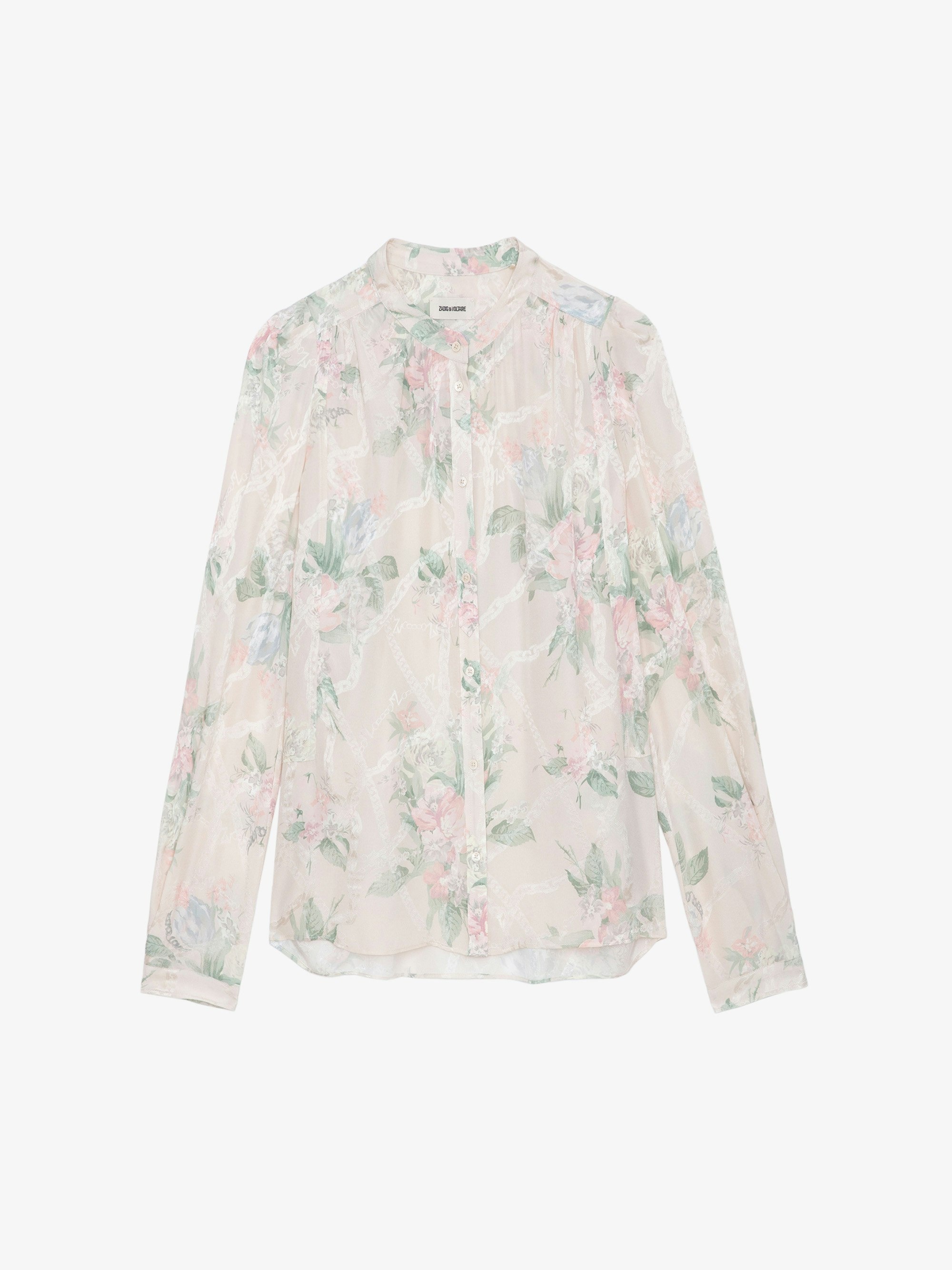 Tchin Satin Blouse - 1