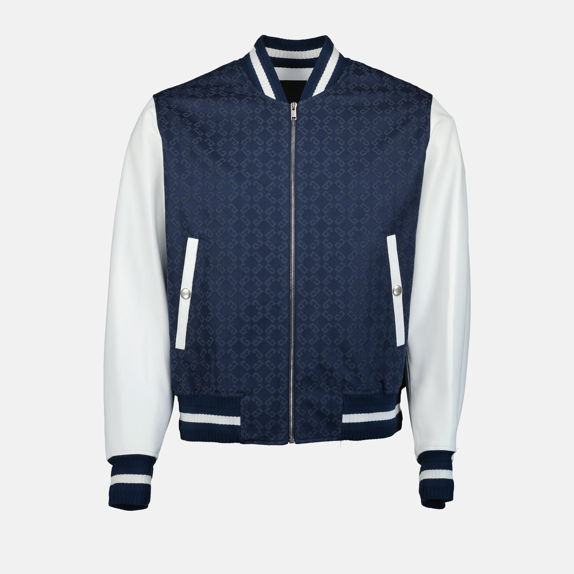 Bomber varsity en denim - 1